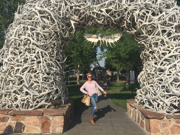 Katherine Heigl Visiting Jackson Hole Wyoming