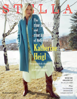 Katherine Heigl for Stella Magazine photographed in Oakley, Utah on January 8, 2021