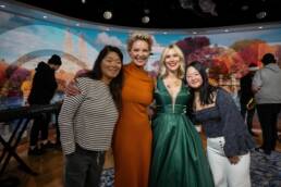 Katherine Heigl backstage at Today promoting the return of Firefly Lane